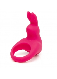 Розовое эрекционное виброкольцо Happy Rabbit Rechargeable Rabbit Cock Ring - Happy Rabbit - в Новомосковске купить с доставкой