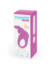 Фиолетовое эрекционное виброкольцо Happy Rabbit Rechargeable Rabbit Cock Ring - Happy Rabbit - в Новомосковске купить с доставкой