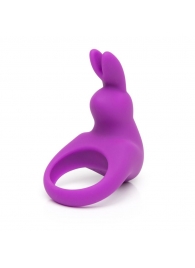 Фиолетовое эрекционное виброкольцо Happy Rabbit Rechargeable Rabbit Cock Ring - Happy Rabbit - в Новомосковске купить с доставкой