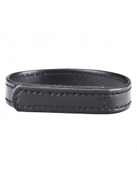 Кольцо на пенис из искусственной кожи на липучке VELCRO COCK RING - 5 см. - BlueLine - в Новомосковске купить с доставкой
