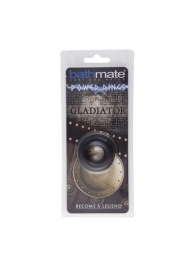 Чёрное эрекционное кольцо Gladiator - Bathmate - в Новомосковске купить с доставкой