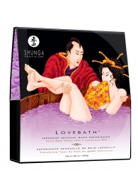 Соль для ванны Lovebath Sensual lotus, превращающая воду в гель - 650 гр. - Shunga - купить с доставкой в Новомосковске