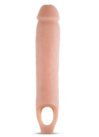 Телесная насадка на пенис 11.5 Inch Cock Sheath Penis Extender - 29,2 см. - Blush Novelties - в Новомосковске купить с доставкой