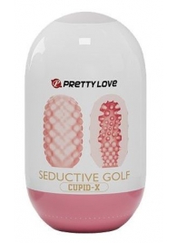 Розовый мастурбатор-яйцо Seductive Golf - Baile - в Новомосковске купить с доставкой