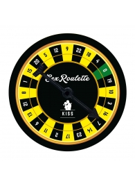 Настольная игра-рулетка Sex Roulette Kiss - Tease&Please - купить с доставкой в Новомосковске