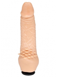 Телесная насадка-фаллос с шипами для массажа клитора - 17,8 см. - LOVETOY (А-Полимер) - купить с доставкой в Новомосковске
