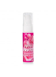 Интимный гель на водной основе Tutti-Frutti Bubble Gum - 30 гр. - Биоритм - купить с доставкой в Новомосковске