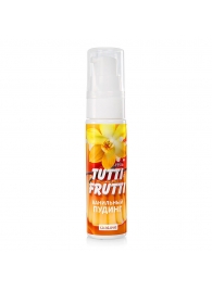 Интимный гель на водной основе Tutti-Frutti  Ванильный пудинг  - 30 гр. - Биоритм - купить с доставкой в Новомосковске