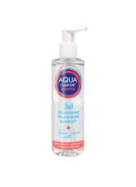 Гель-лубрикант на водной основе Aqua Comfort Aroma с ароматом персика - 195 гр. - Биоритм - купить с доставкой в Новомосковске