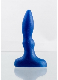 Синий анальный стимулятор Beginners p-spot massager - 11 см. - Lola Games - в Новомосковске купить с доставкой