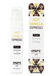 Возбуждающий гель Hot Vanilla Espresso Arousal Gel - 15 мл. - Exsens - купить с доставкой в Новомосковске