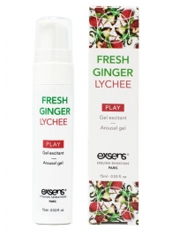 Возбуждающий гель Fresh Ginger Lychee Arousal Gel - 15 мл. - Exsens - купить с доставкой в Новомосковске