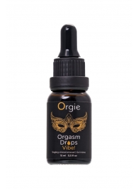 Возбуждающий гель для клитора ORGIE Orgasm Drops Vibe - 15 мл. - ORGIE - купить с доставкой в Новомосковске