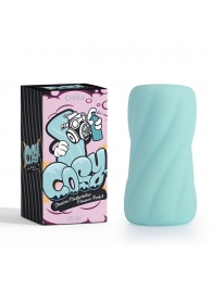 Аквамариновый мастурбатор Stamina Masturbator Pleasure Pocket - Chisa - в Новомосковске купить с доставкой