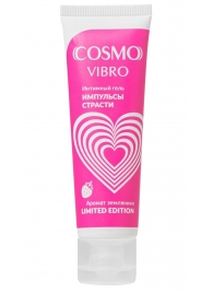 Возбуждающий гель на водно-силиконовой основе Cosmo Vibro с ароматом земляники - 50 гр. - Биоритм - купить с доставкой в Новомосковске
