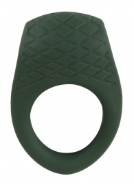 Зеленое эрекционное виброкольцо Luxurious Vibro Cock Ring - Orion - в Новомосковске купить с доставкой