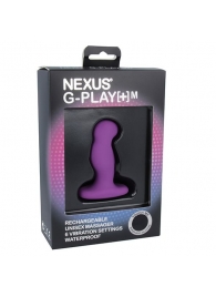 Фиолетовая вибровтулка Nexus G-Play+ M - Nexus Range - в Новомосковске купить с доставкой