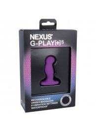 Фиолетовая вибровтулка Nexus G-Play+ S - Nexus Range - в Новомосковске купить с доставкой