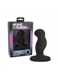 Черная вибровтулка Nexus G-Play+ L - Nexus Range - в Новомосковске купить с доставкой