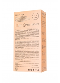 Ароматизированные презервативы EXPERT Fruit Mix - 12 шт.(+3 в подарок) - Expert - купить с доставкой в Новомосковске