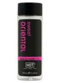 Массажное масло для тела Oriental Sweet - 100 мл. - HOT - купить с доставкой в Новомосковске