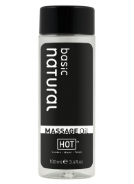 Массажное масло для тела Natural Basic - 100 мл. - HOT - купить с доставкой в Новомосковске