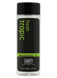 Массажное масло для тела Tropic Fresh - 100 мл. - HOT - купить с доставкой в Новомосковске