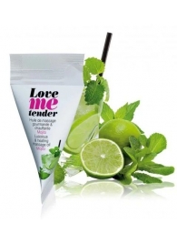 Съедобное согревающее массажное масло Love Me Tender Mojito с ароматом мохито - 10 мл. - Love to Love - купить с доставкой в Новомосковске