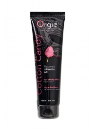 Интимный гель на водной осное Lube Tube Cotton Candy со вкусом сахарной ваты - 100 мл. - ORGIE - купить с доставкой в Новомосковске