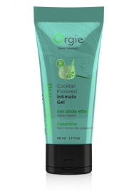 Съедобный интимный гель Orgie Lube Tube Cocktail Caipirinha - 50 мл. - ORGIE - купить с доставкой в Новомосковске