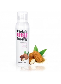 Массажная хрустящая пенка Tickle My Body Sweet Almonds с ароматом миндаля - 150 мл. - Love to Love - купить с доставкой в Новомосковске