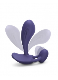 Темно-синий вибромассажер Witty P G Vibrator with Remote Control - Love to Love - в Новомосковске купить с доставкой