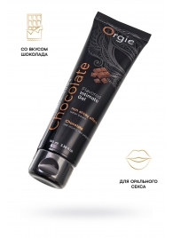 Интимный гель на водной основе Lube Tube Chocolate с шоколадным вкусом - 100 мл. - ORGIE - купить с доставкой в Новомосковске