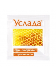 Гель-лубрикант «Услада с прополисом» - 3 гр. - Биоритм - купить с доставкой в Новомосковске