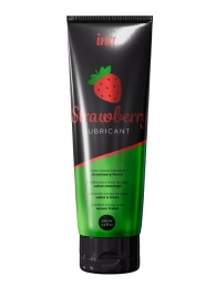 Смазка на водной основе с ароматом клубники Strawberry Lubricant - 100 мл. - INTT - купить с доставкой в Новомосковске
