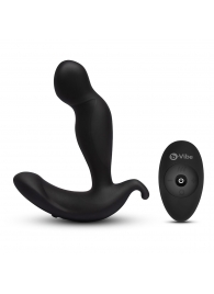 Черный анальный стимулятор с вращением и вибрацией 360 Plug - 13 см. - b-Vibe - в Новомосковске купить с доставкой
