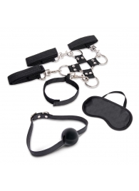 Набор для фиксации из 7 предметов Hogtie   Ball Gag Kit - Lux Fetish - купить с доставкой в Новомосковске