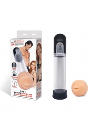 Автоматическая вакуумная помпа-мастурбатор Blowjob Auto Sucker Penis Enlarger Pump - Lux Fetish - в Новомосковске купить с доставкой