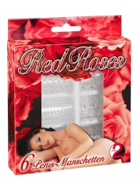 Набор из 6 насадок с шипиками Red Roses - Orion - в Новомосковске купить с доставкой
