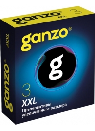 Презервативы увеличенного размера Ganzo XXL - 3 шт. - Ganzo - купить с доставкой в Новомосковске