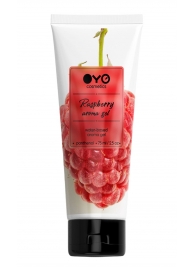 Лубрикант на водной основе OYO Aroma Gel Raspberry с ароматом малины - 75 мл. - OYO - купить с доставкой в Новомосковске