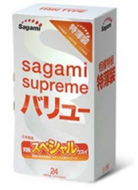Ультратонкие презервативы Sagami Xtreme SUPERTHIN - 24 шт. - Sagami - купить с доставкой в Новомосковске