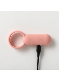 Коралловое эрекционное кольцо Iroha SVR Coral Pink - Tenga - в Новомосковске купить с доставкой