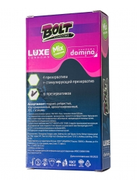 Набор презервативов Bolt Condoms - Luxe - купить с доставкой в Новомосковске