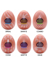 Набор из 6 мастурбаторов-яиц Tenga Egg Variety Pack V - Tenga - в Новомосковске купить с доставкой
