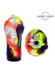 Яркий фантазийный мастурбатор - Bior toys - в Новомосковске купить с доставкой