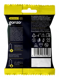 Ультратонкие презервативы Ganzo Ultra thin в мягкой упаковке - 3 шт. - Ganzo - купить с доставкой в Новомосковске