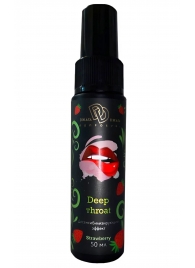 Спрей для горла Deep Throat с десенсибилизирующим эффектом и вкусом клубники - 50 мл. - БиоМед - купить с доставкой в Новомосковске