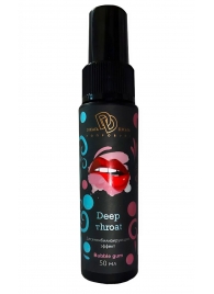 Спрей для горла Deep Throat с десенсибилизирующим эффектом и вкусом бабл-гам - 50 мл. - БиоМед - купить с доставкой в Новомосковске