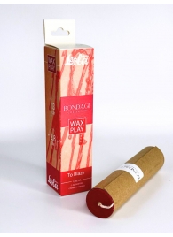 Низкотемпературная свеча для тактильной практики Wax Play To Blaze - Lola Games - купить с доставкой в Новомосковске